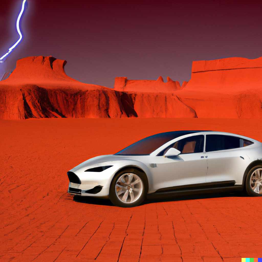 DALL·E 2023-03-13 16.54.45 - Tesla electric car arrives on Mars.png