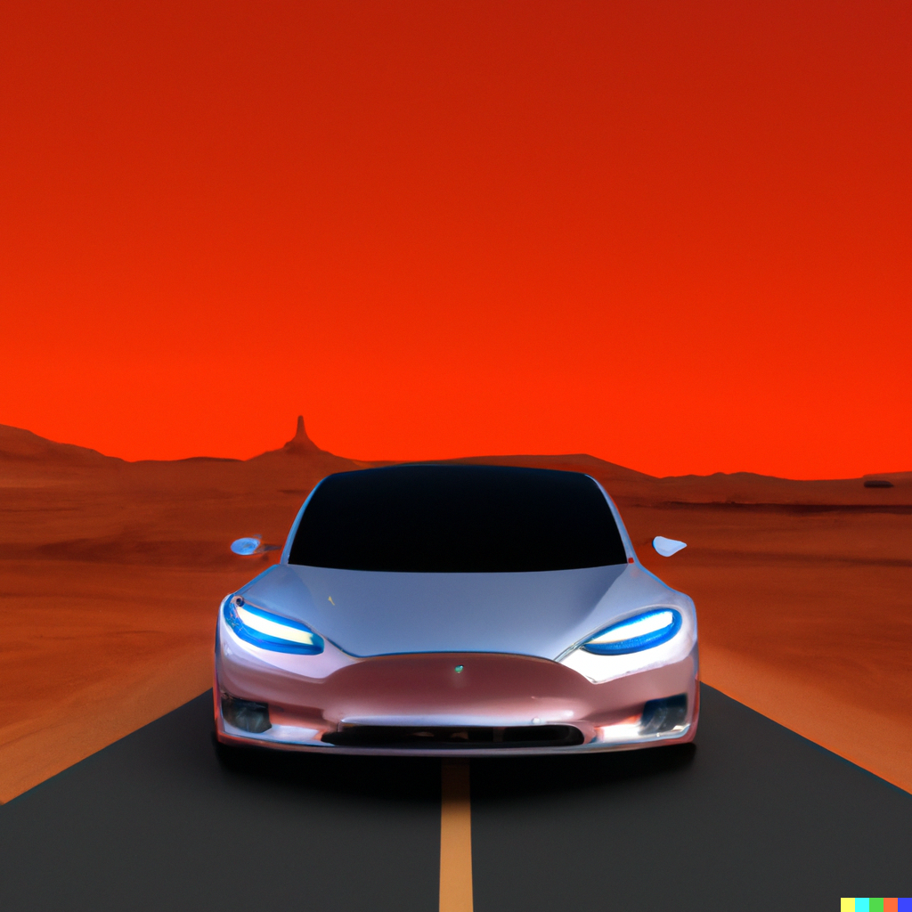 DALL·E 2023-03-13 16.54.39 - Tesla electric car arrives on Mars.png